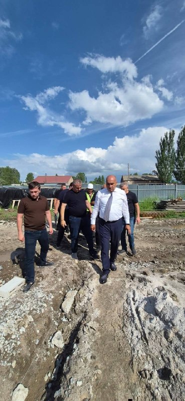 В Ширакской области строят новый детский сад и врачебные амбулатории