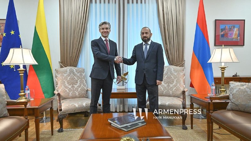Главы МИД Армении и Литвы подтвердили курс на европейскую интеграцию