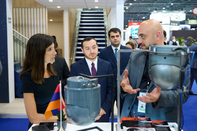 Глава Минобороны Франции посетила стенд Армении на Eurosatory 2026 в Париже