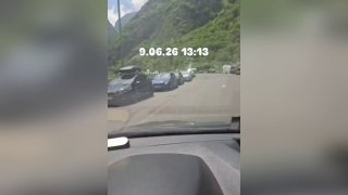 Армяне из РФ возвращаются через Ларс после голосования в Армении