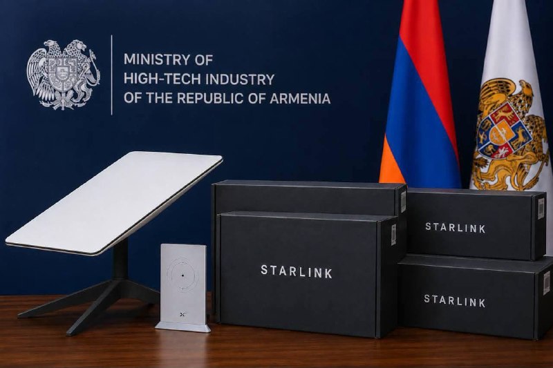 Starlink передала Армении 56 комплектов оборудования для спасателей