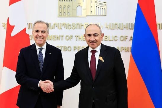 Никол Пашинян поздравил премьер-министра Канады с Днём Канады