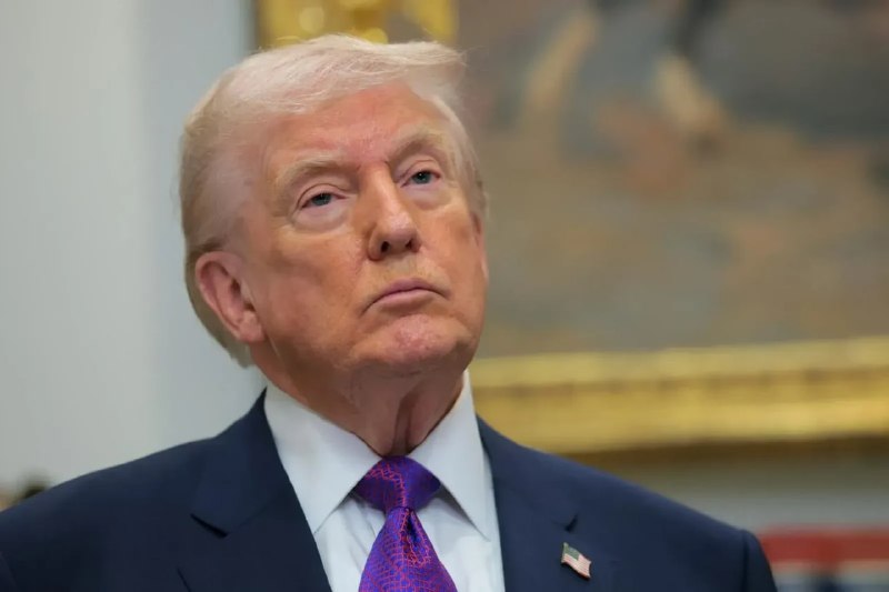 Дональд Трамп во время телеобращения, 16 июля, США